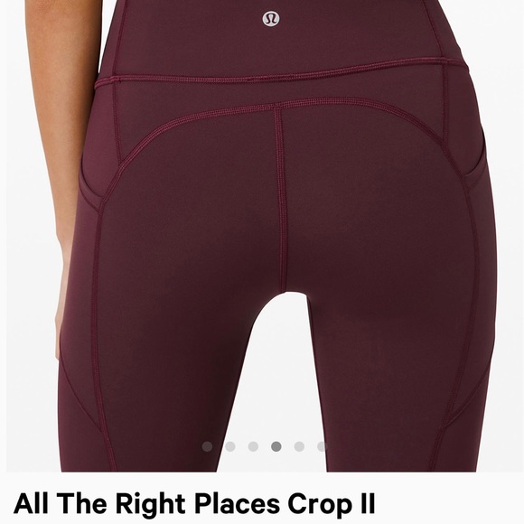 Lululemon All The Right Places Crop II 23" - Picture 5 of 8